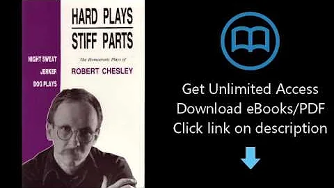 Hard Plays Stiff Parts: The Homoerotic Plays of Ro...