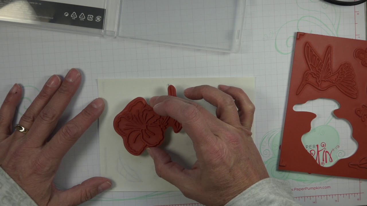 Stampin' Up! Cling Stamps YouTube