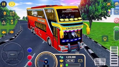 Death Road Coach Bus Simulator 2025 | Extreme Offroad Uphill Bus Driving 3D - Android Gameplay