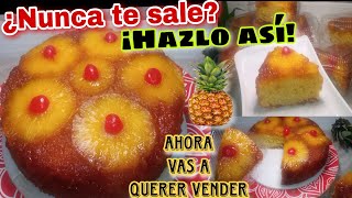 🔴 The Best Venezuelan PINEAPPLE CAKE step by step | Authentic Venezuelan Recipe | Pineapple Upside