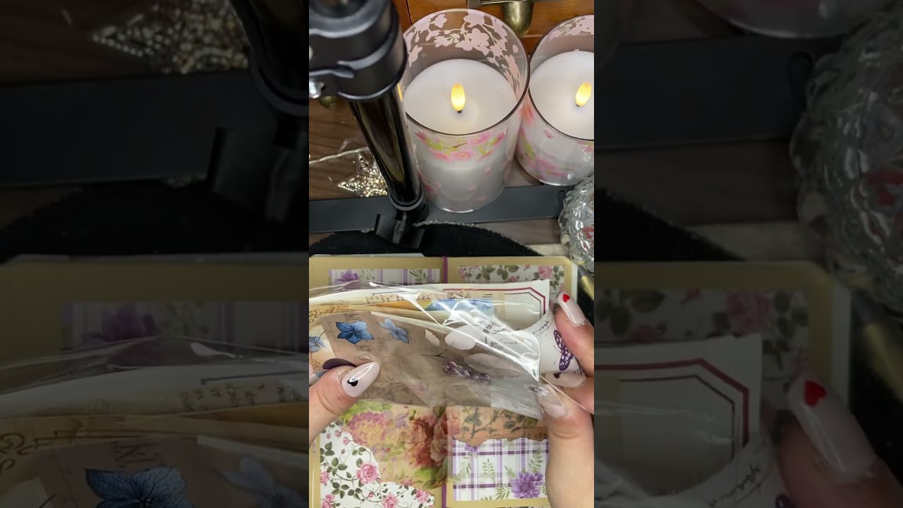 ラベンダー色でリラックスコラージュ💘✨💘