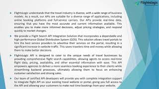Flight Search API | FlightsLogic