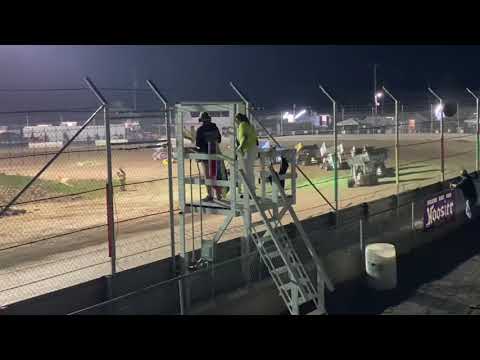 Cooper Fritz wing 600 feature race @ Limerock Speedway 7/10/21