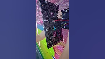Do you know how install indoor LED modules？ #eagerled #ledvideowall #leddisplay #shorts  #ledscreen