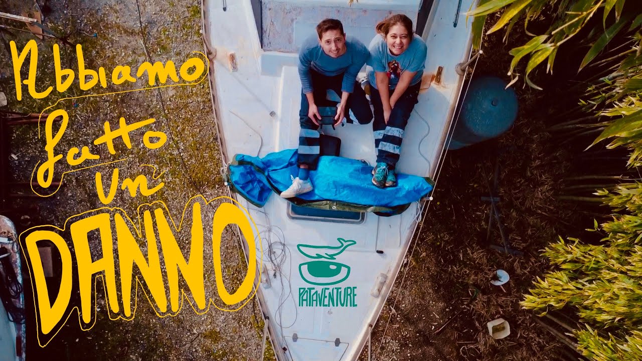 ⁣Primi ERRORI sulla nostra BARCA A VELA???:- continua il restauro di Patatraque n.3
