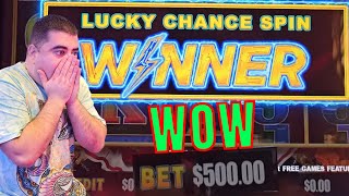 I Can't Believe This TRICK WORKED On $500 MAX BET