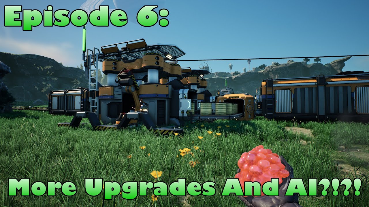 Satisfactory: More Upgrades And AI?!?! [E6] - YouTube