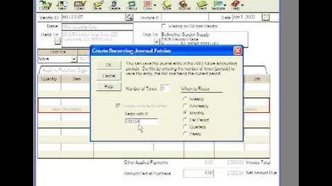 7.3-5 Recurring Transactions