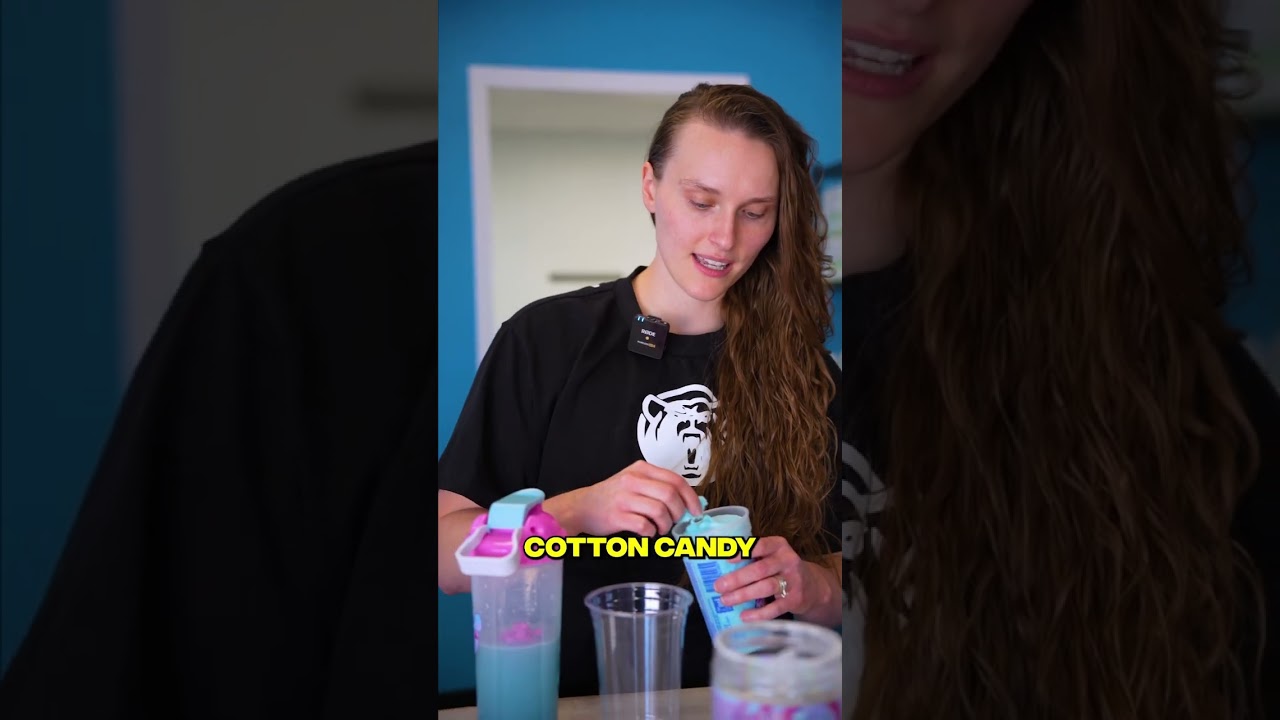 Trying out the new Blue Raspberry collab flavor 🔥 