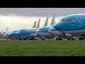 [4K] *RARE* KLM B737-800's landing at Groningen Airport Eelde for Storage