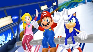 Mario & Sonic at the Olympic Winter Games - Ski Jumping (Individual Large Hill) screenshot 4