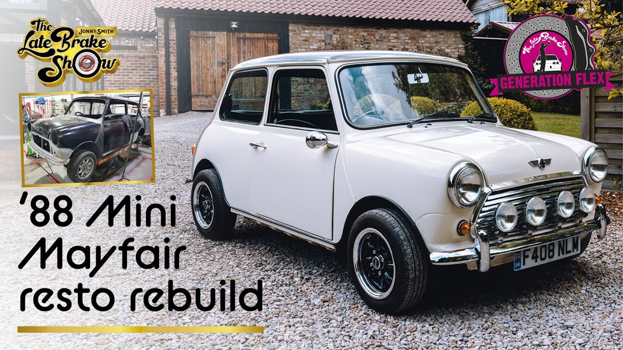 Flexing a classic first car - teenager restores and mods Austin Mini