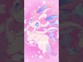 Sylveon vs shiny sylveon edit pokemon sylveon animeedit fw