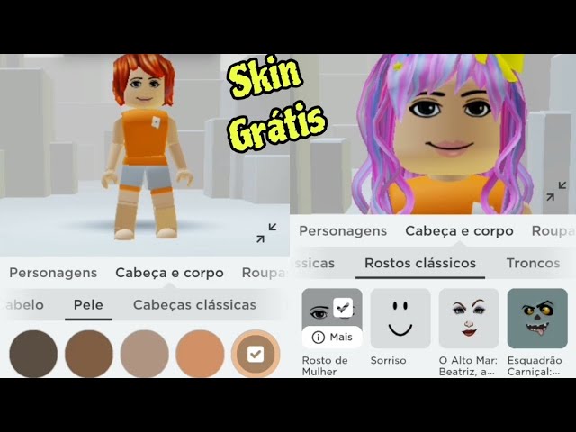 Ele está até no Roblox I Personagens Cabeça corpo Roupas Estilo