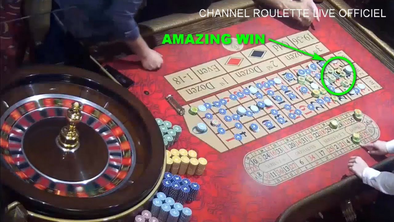 SESSION IN TABLE AMAZING WIN IN ROULETTE FANTASTIC EXCLUSIVE OF 23/03 ...