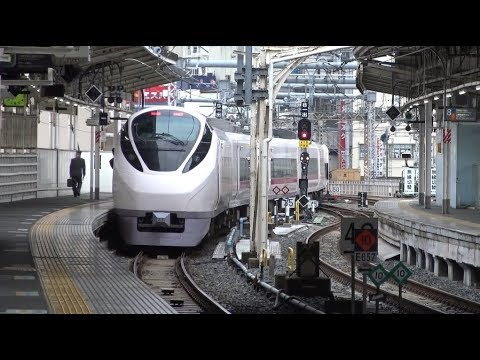 上野駅を出発する上野東京ライン常磐線上り特急ひたちE657系