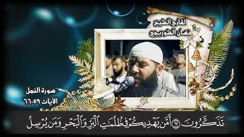 ما تيسر من سورة النمل بصوت الشيخ غسان الشوربجي
