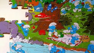 Smurfs On Holiday - Jigsaw Puzzle 4K Smerfy Les Schtroumpfs Die Schlümpfe Los Pitufos スマーフ 스머프