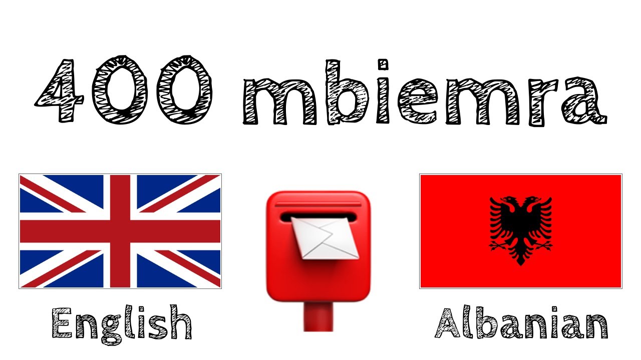400 mbiemra të dobishëm - Anglisht + Shqip - (folës amtar)