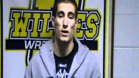 Wilkes University wrestler Anthony Dattolo