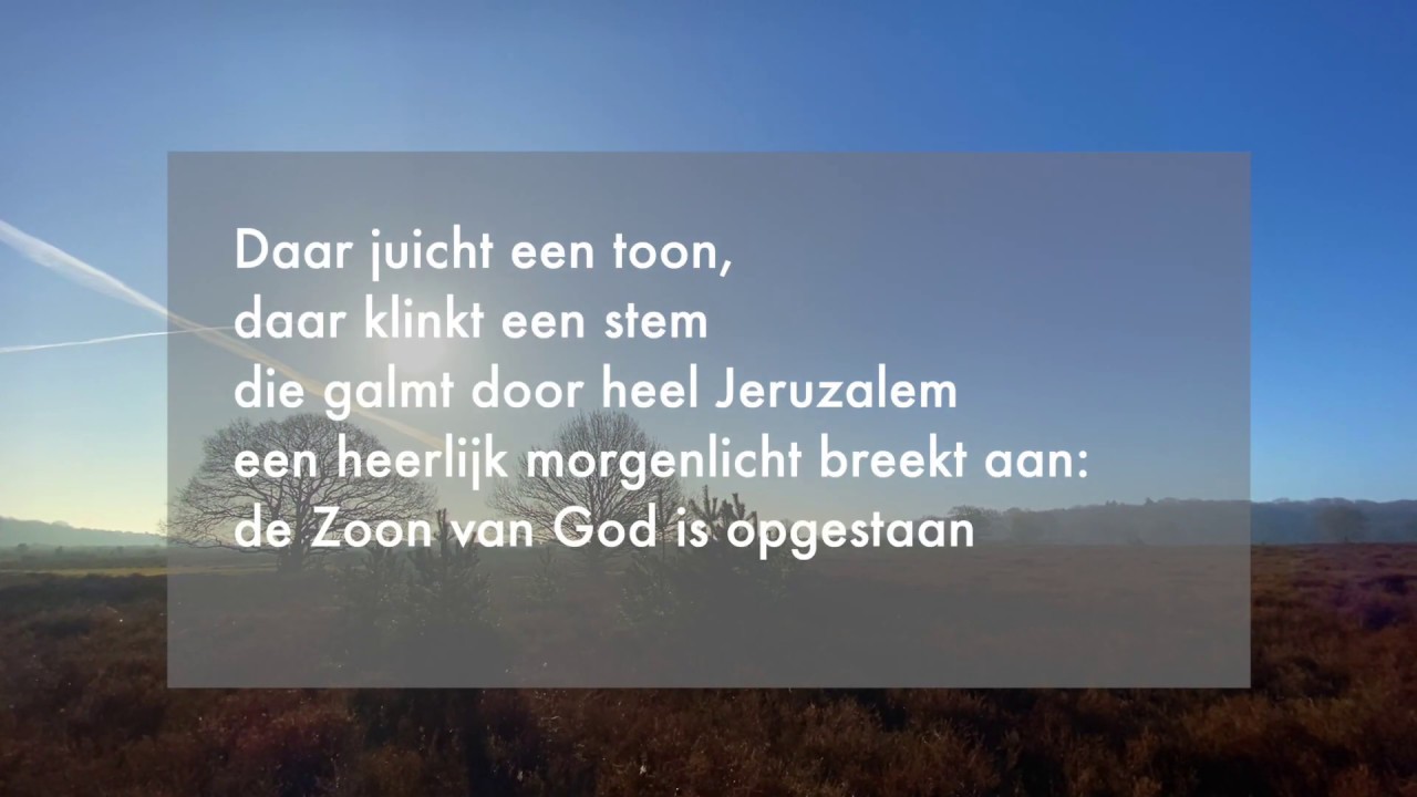 Gereformeerd Kerkboek Gezang 95 Daar juicht een toon, Glorie aan God