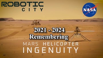 #Nasa Ingenuity Mars Helicopter (2021-2024) -👨‍🚀🚀🌎#jpl  #spaceexploration #roboticcity