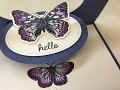 Butterfly Brilliance Pop Up Card