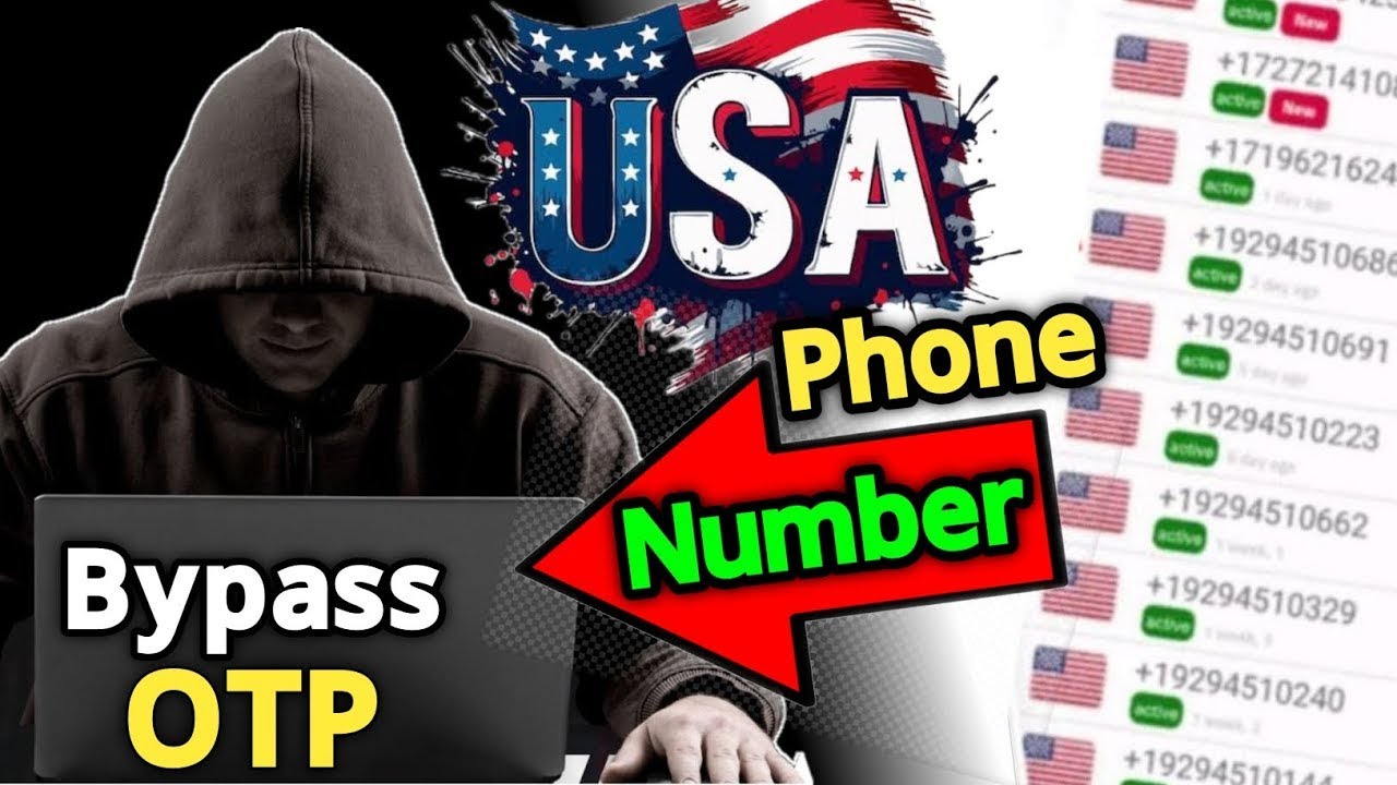 Usa phone number for SMS verification Free