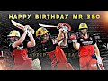 Happy Birthday Ab de villiers Whatsapp Status | Mr. 360 | Ab de villiers #shorts