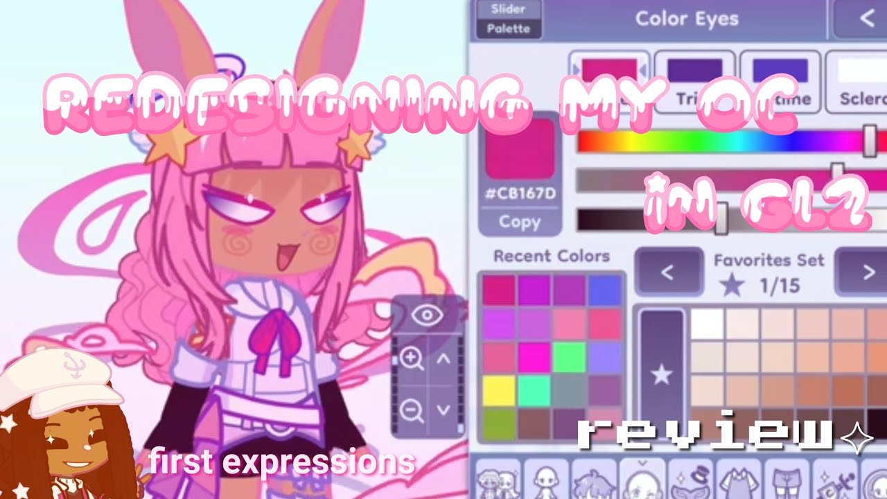 REVIEW Gacha Life 2 ♥︎ with me / first expressions REDESIGNING my OC in ...
