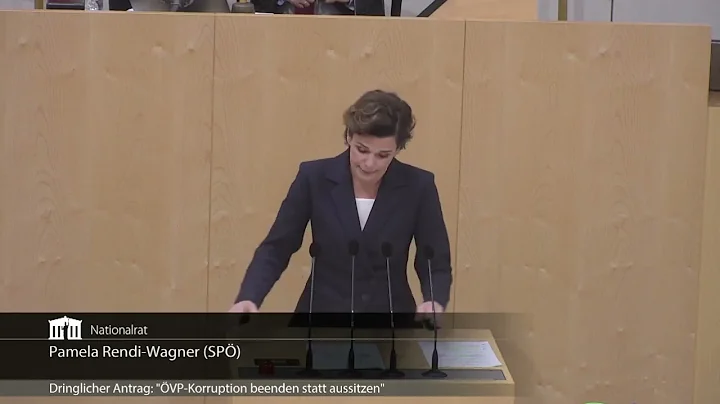 Pamela Rendi-Wagner im Nationalrat - Sondersitzung...
