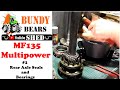 Massey Ferguson 135 Multipower #1 Replacing the Rear Axle Seals and Bearings