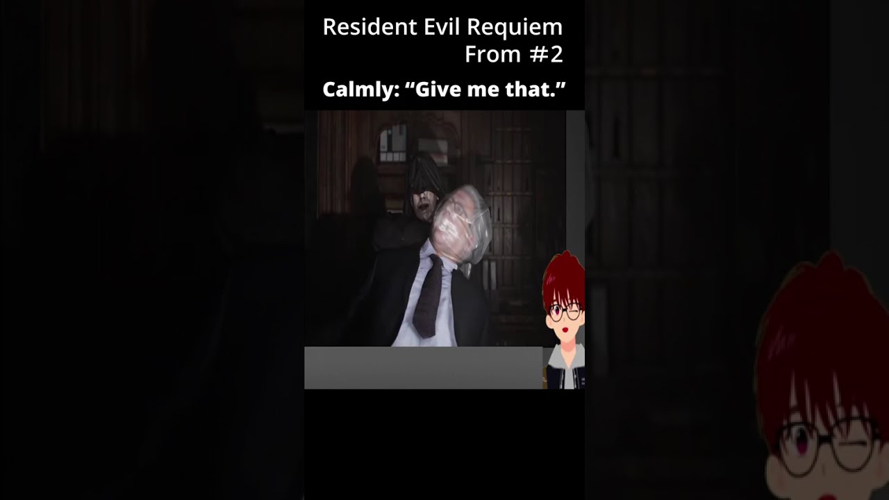Calmly: “Give me that.” | Resident Evil Requiem #shorts