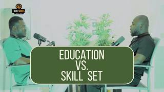 "School teaches theory, the real world rewards skills...."