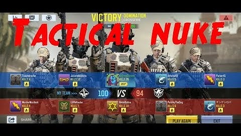 Cod mobile: First ever tactical nuke