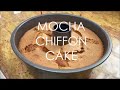 Mocha Chiffon Cake