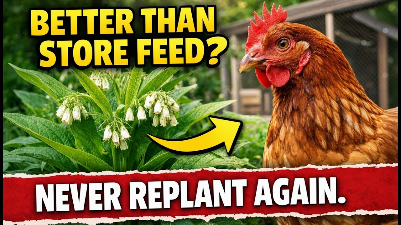 Better Than Store Feed. Year-Round Chicken Feed — Never Replant Again.