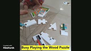 First Time nilang Maglaro ng Wood Puzzle-NakakaChallenge naman