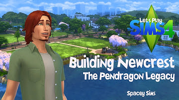 The Sims 4 Building Newcrest | The Pendragon Legacy | Part 12