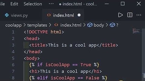 Python BasicTips,How to Use If Elif Else Conditions in Django Template HTML/ Python Web Development