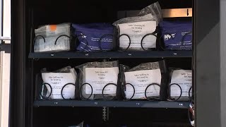 Public health vending machine aims to save lives with free naloxone