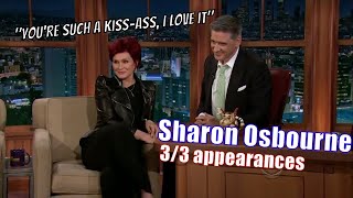 Sharon Osbourne - She Is Sick & Tired Of Idol & X Factor - 3/3 Appearances On Craig Ferguson