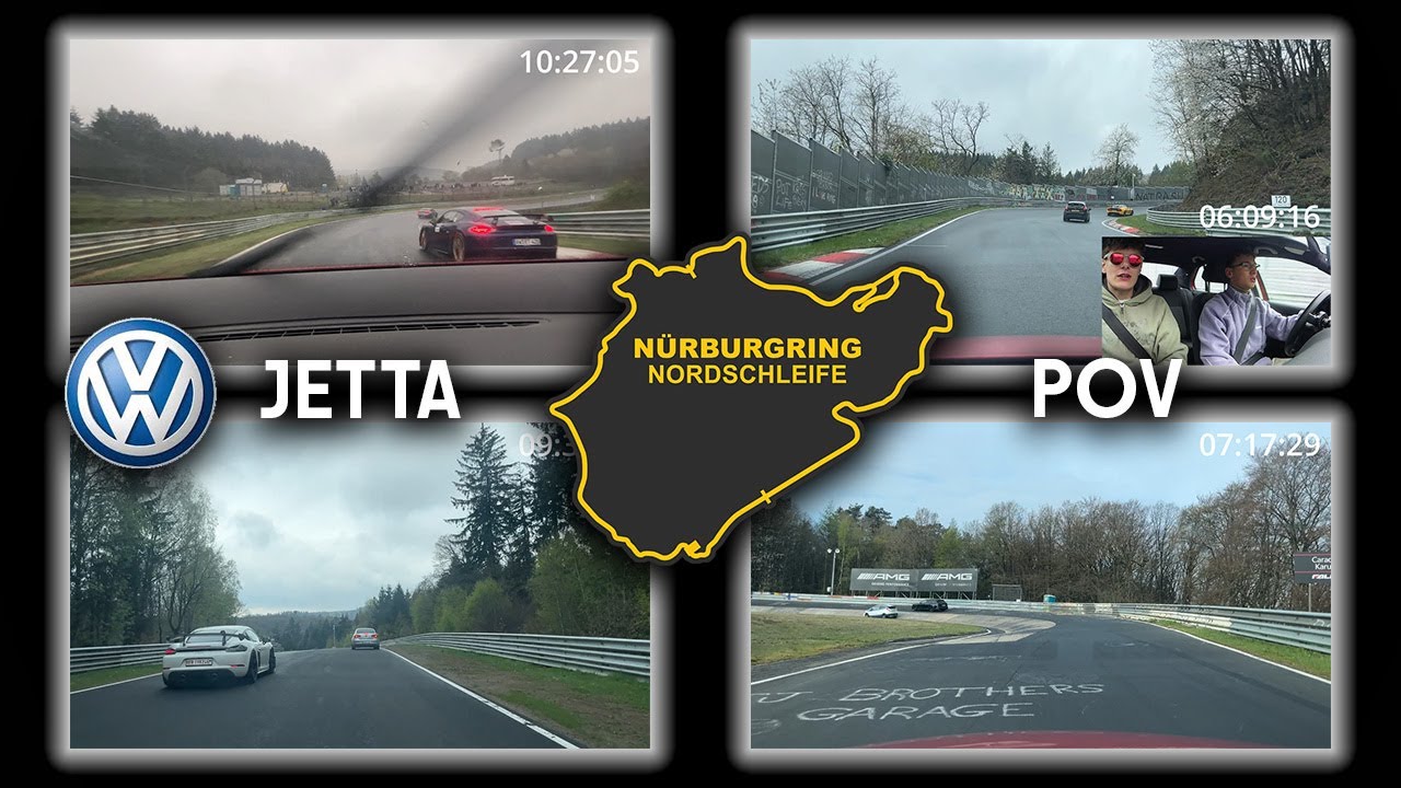 4 Runden Nürburgring - Nordschleife im VW Jetta POV