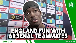 Download Lagu SO HAPPY to be here with my ARSENAL boys | Noni Madueke MP3 Download Lagu SO HAPPY to be here with my ARSENAL boys | Noni Madueke MP3