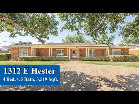 1312 E Hester St, Brownfield, TX home video tour