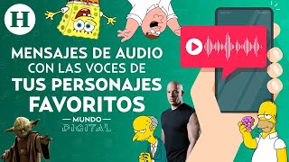 WHATSAPP: ¡Así puedes enviar audios con voces de personajes! screenshot 5