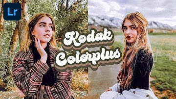 Kodak Colorplus 200 | Free Lightroom Mobile Preset Tutorials | Lightroom Editing | Kodak Film