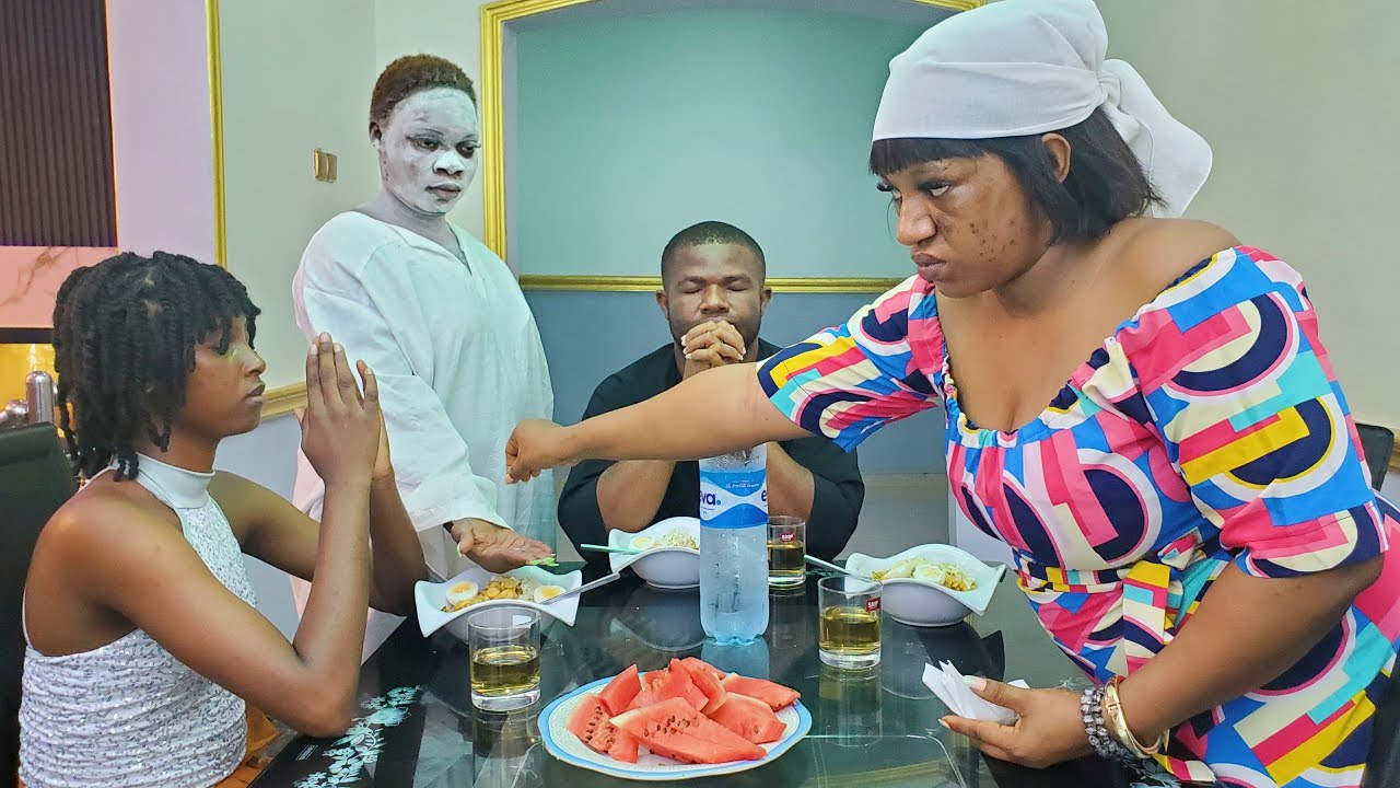 GHOST MOTHER SAVED CHILD FROM EATING THE POISONED FOOD STEPMOTHER COOKED AND THIS HAPPENED new movie