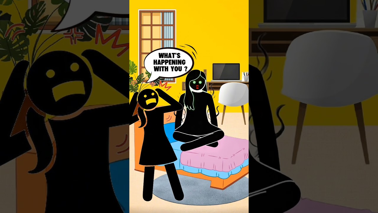 A girl possessed in a church 😨🫣 