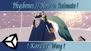 Koreys Way! - Avatar Dynamics - BASIC Physbone Animated Tail Wag - VRChat / UNITY